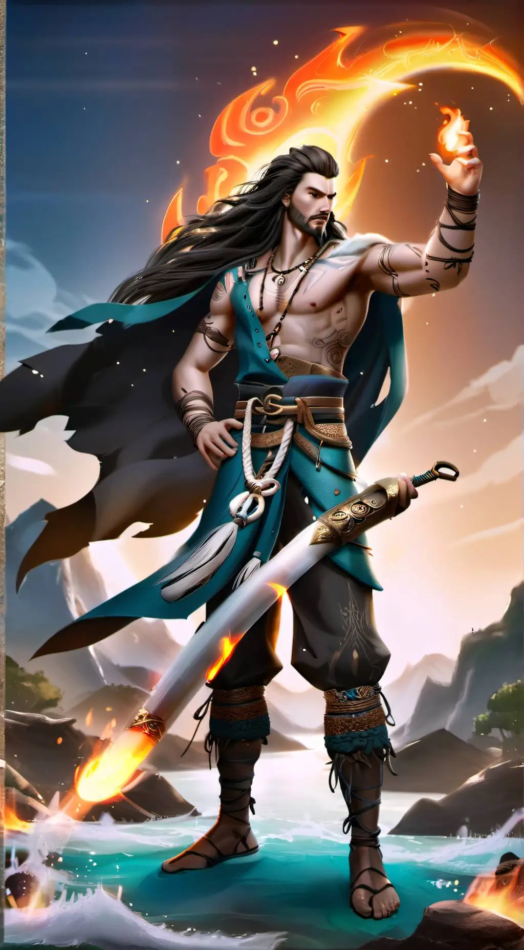 ai character: Zarion  background