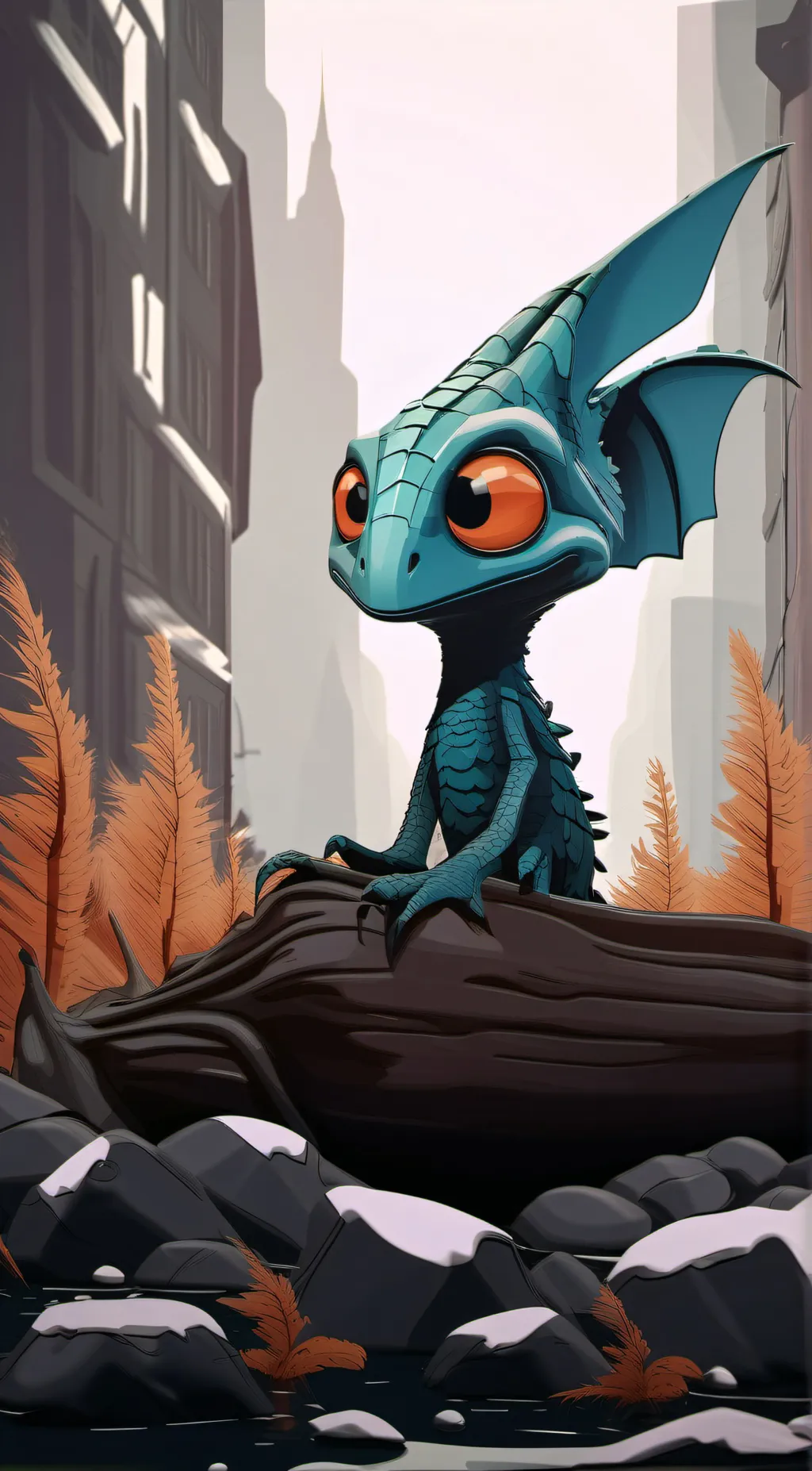 ai character: Drakloak  background