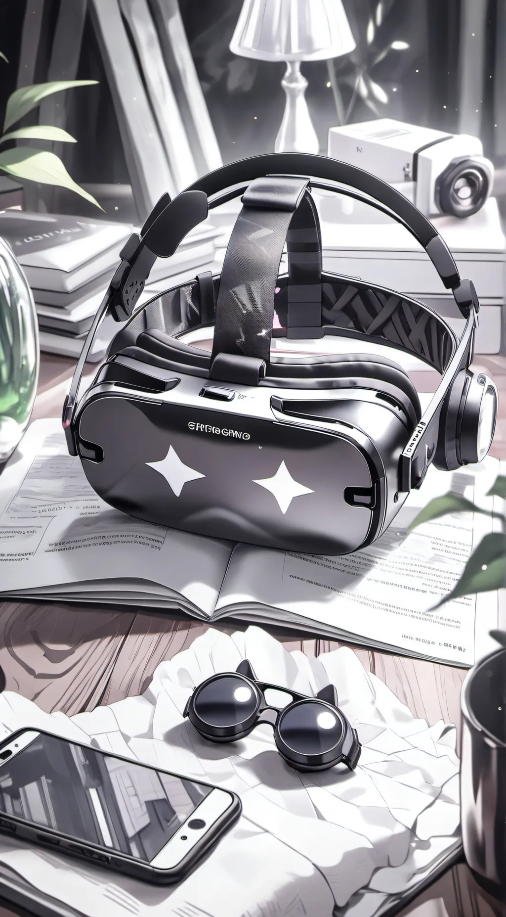 ai character: VR group background