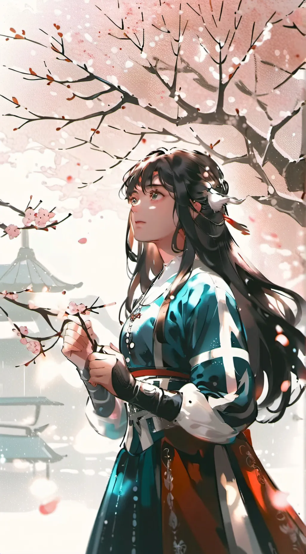 ai character: Kaori background