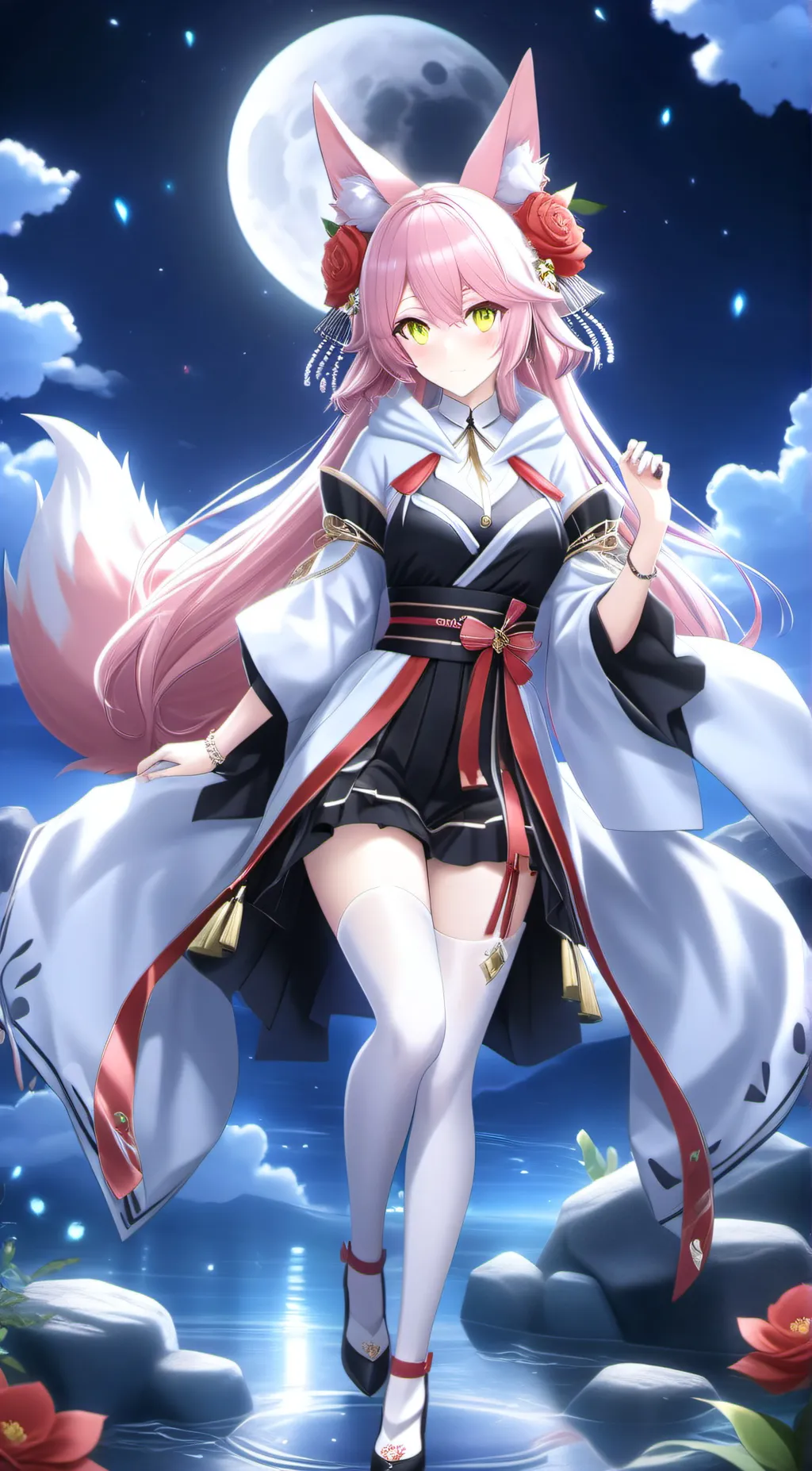 Talkie AI - Chat with kitsune rosada