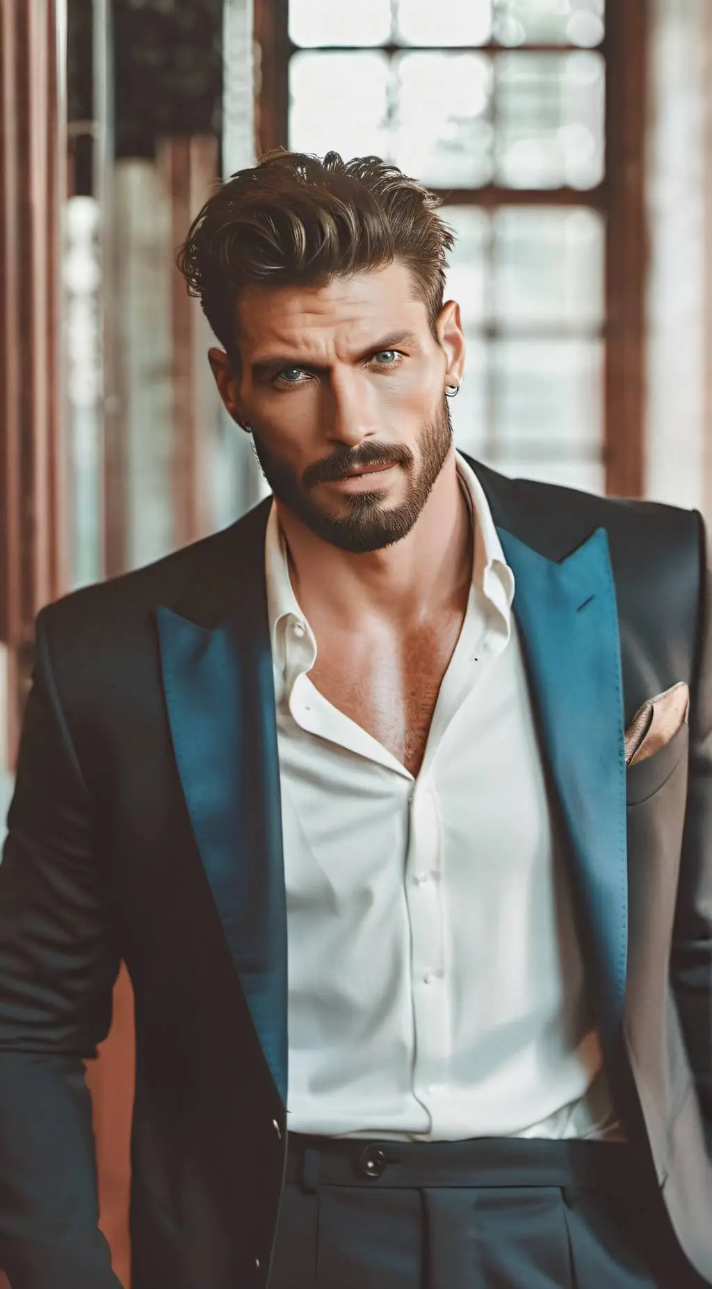 ai character: Raphael  background