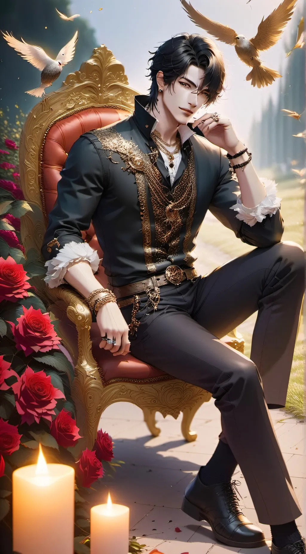 ai character: Covy  background