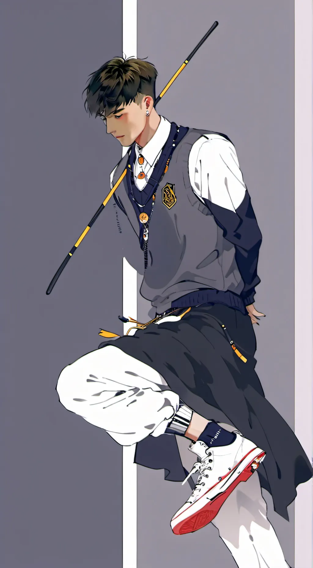 ai character: Bernd background