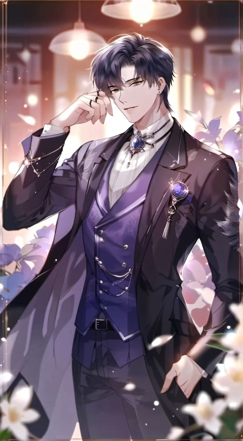 ai character: ♡☆Zayn☆♡ background