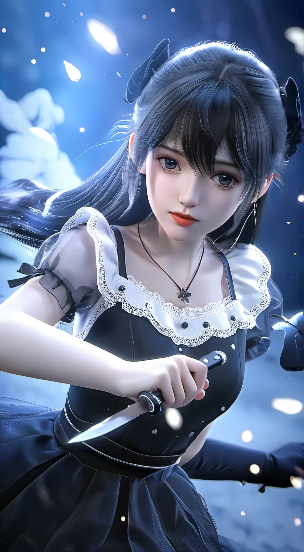 ai character: Sera. background