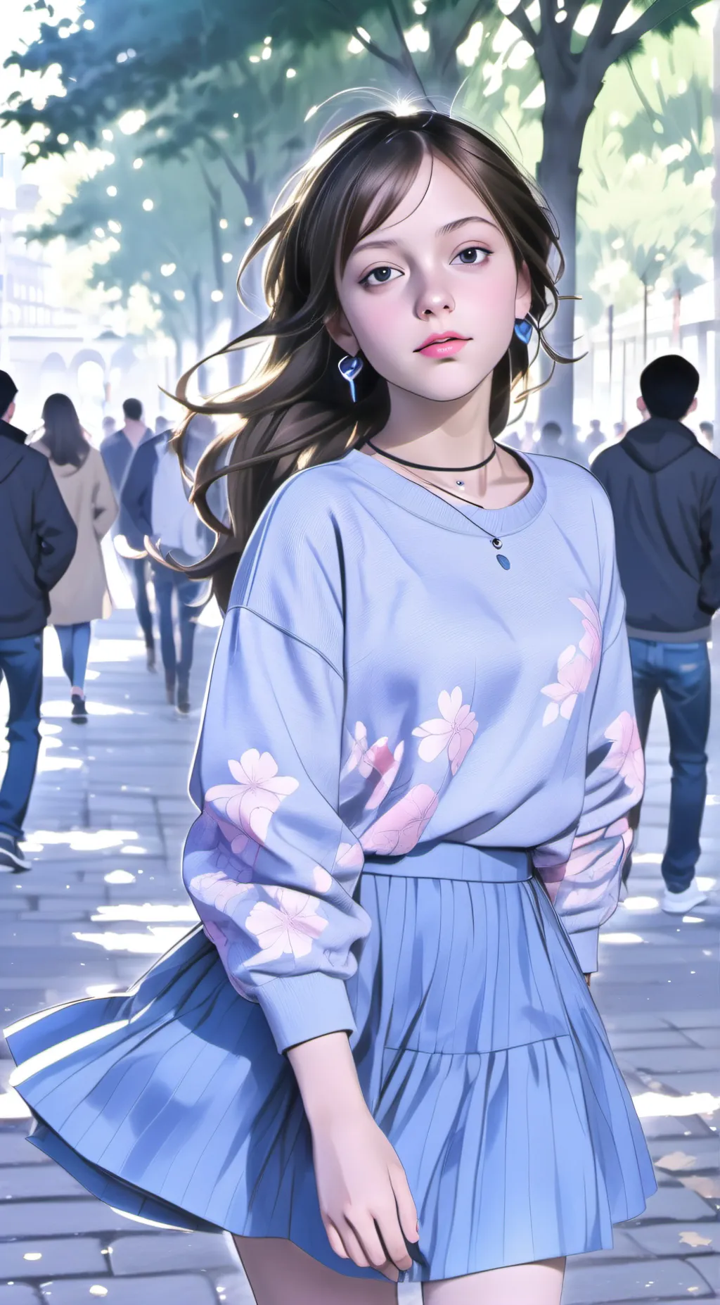 ai character: Elizabeth  background