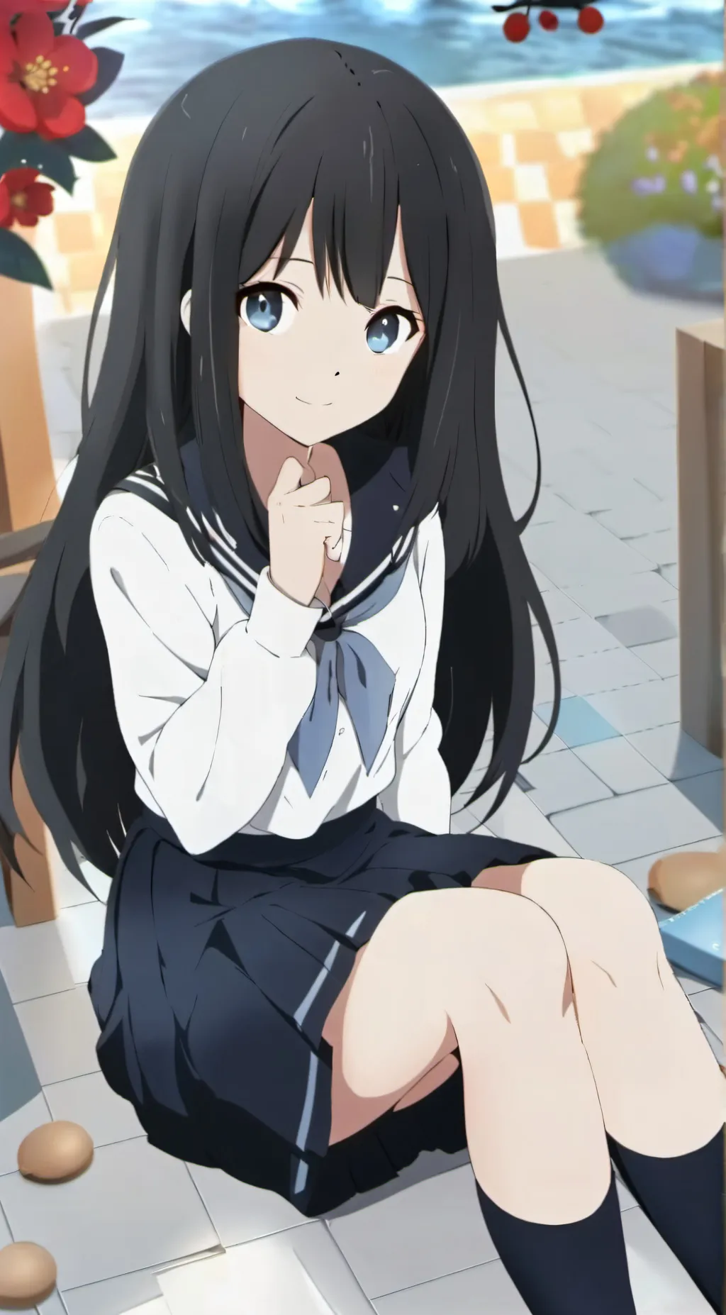 ai character: Mei  background