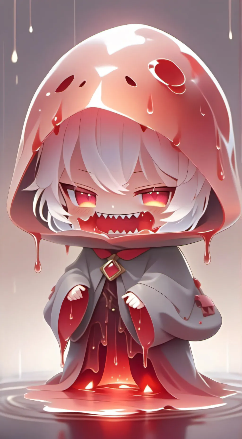 ai character: slime infection  background