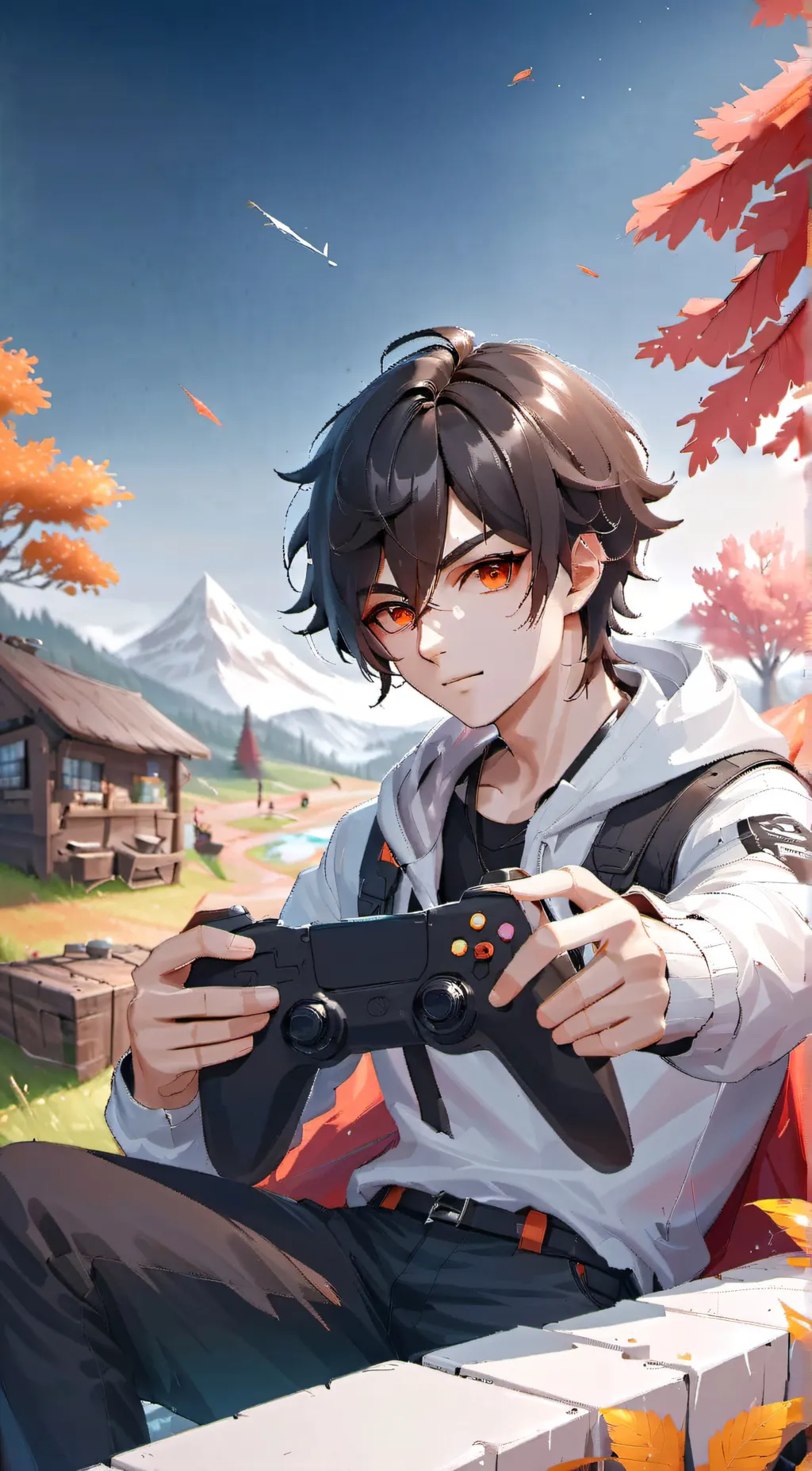 ai character: aether background