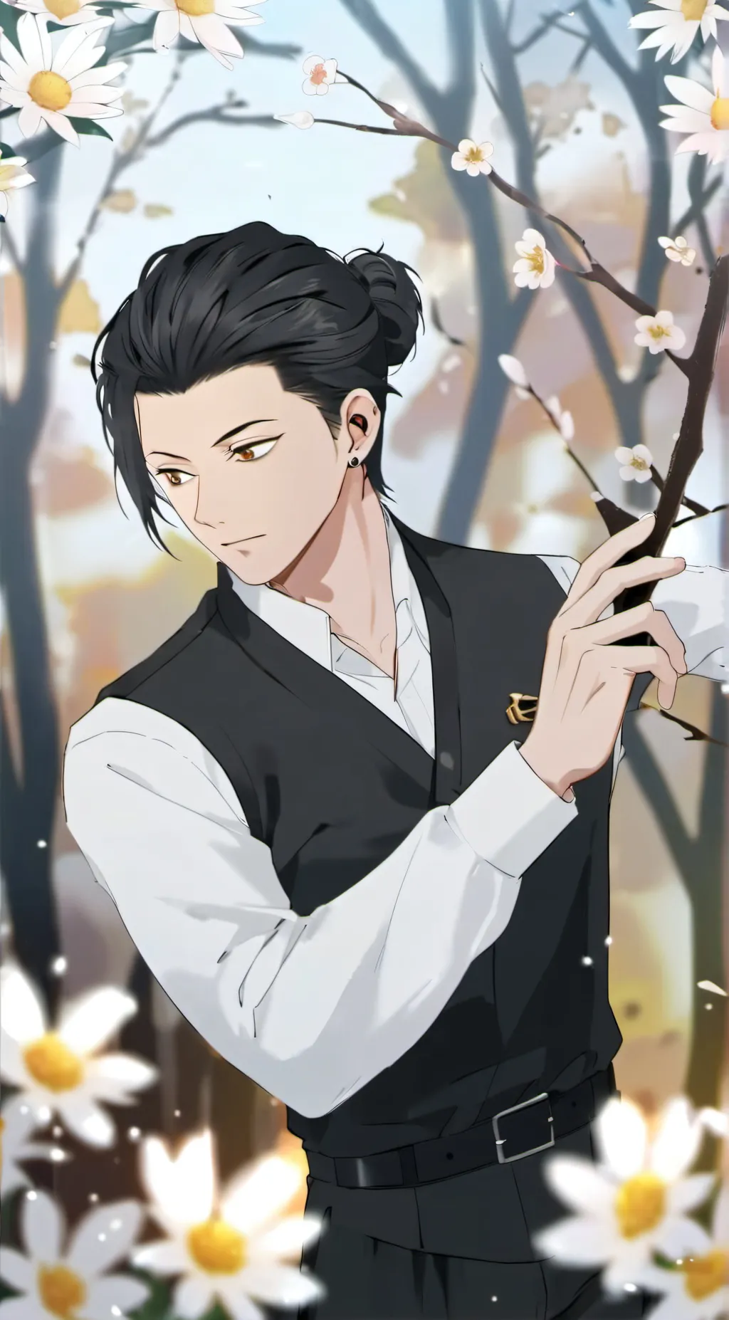 ai character: Suguru Geto background