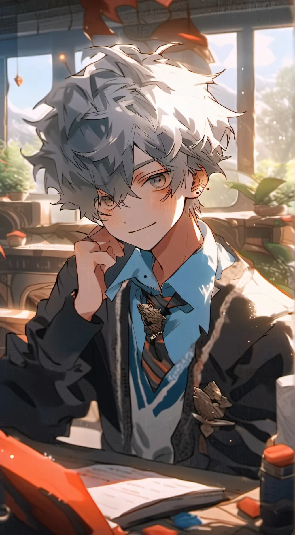 ai character: Leo¤• background