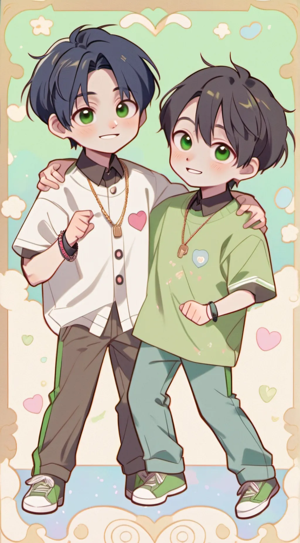 ai character: Siblings background