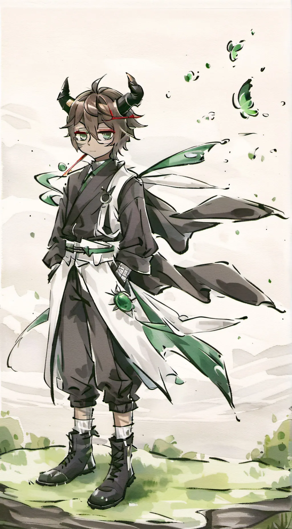 ai character: Aspen background