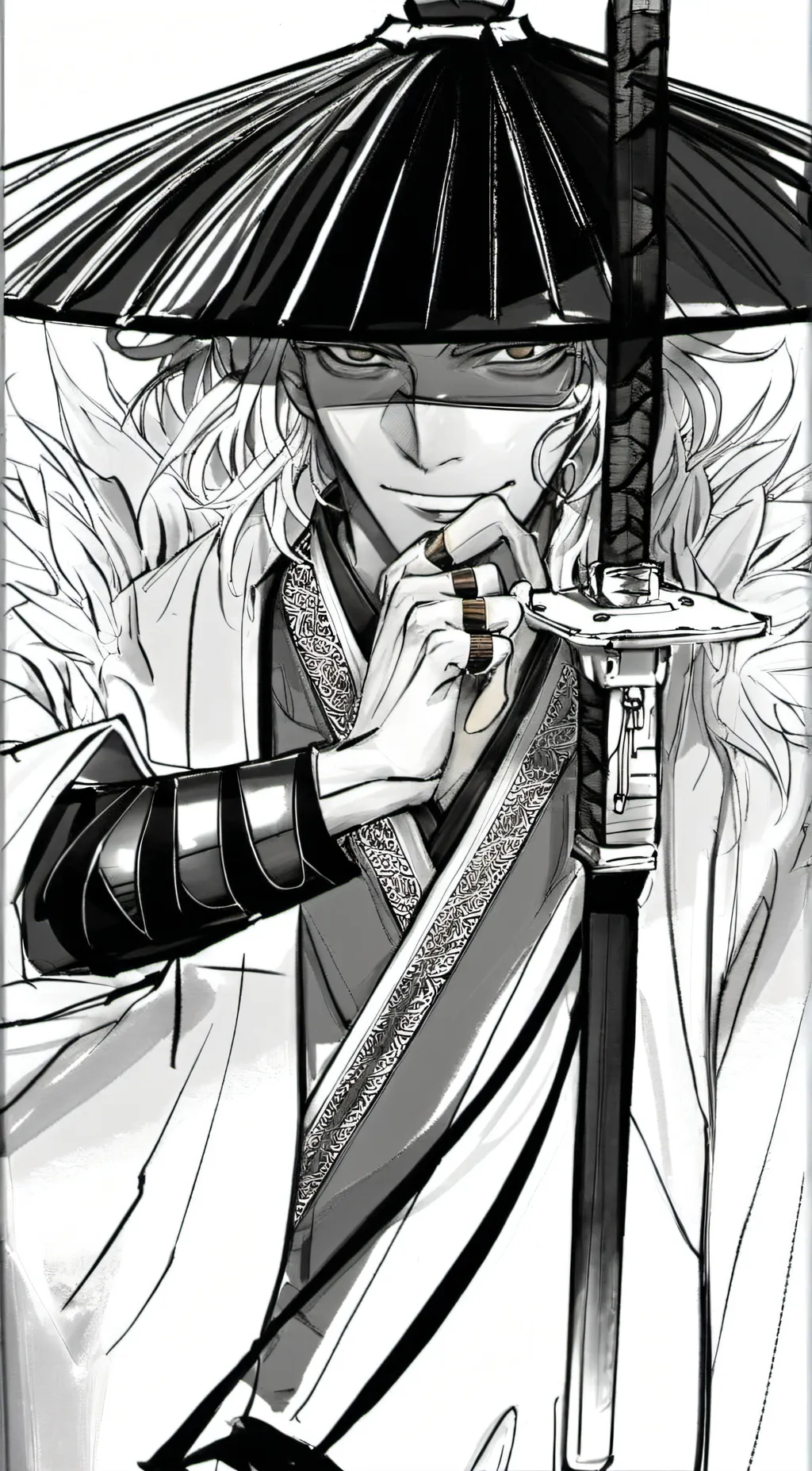 ai character: Nameless samurai  background