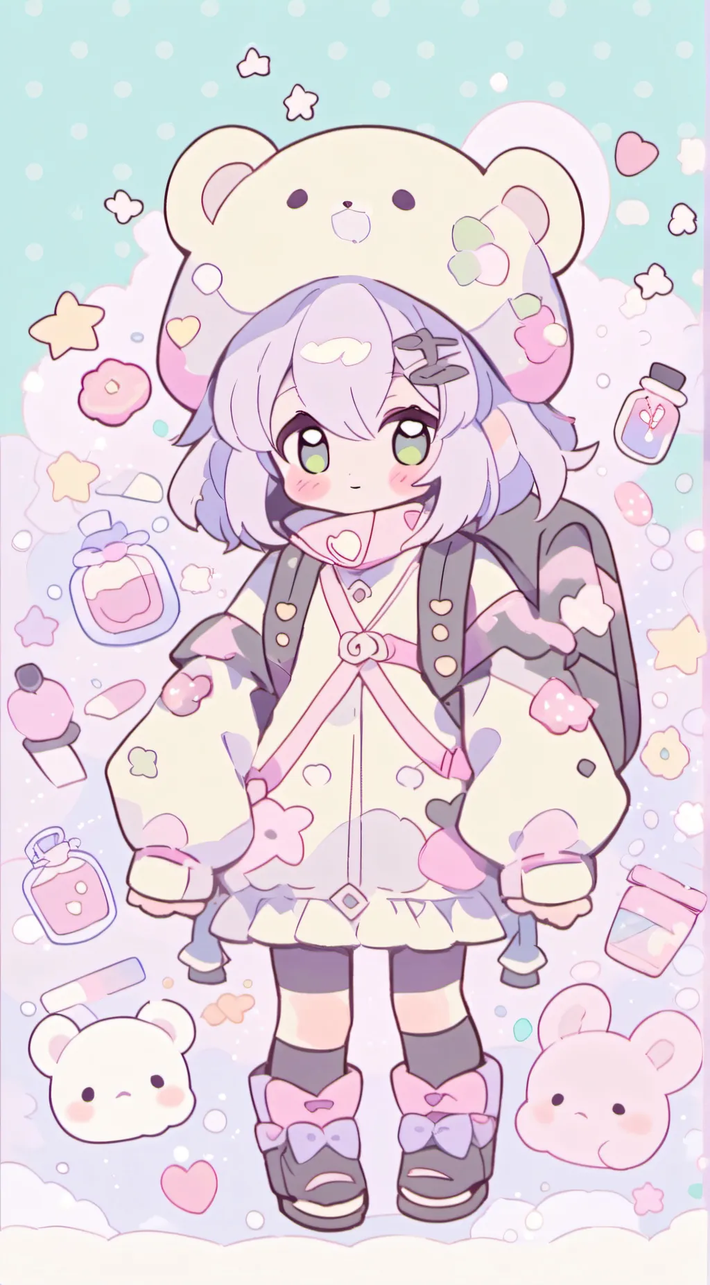 ai character: Miruka background