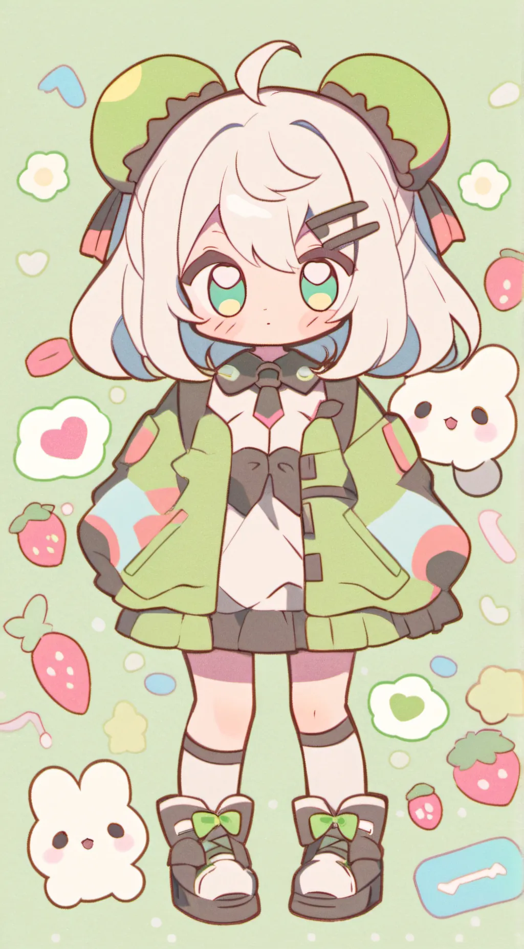 ai character: Jade background