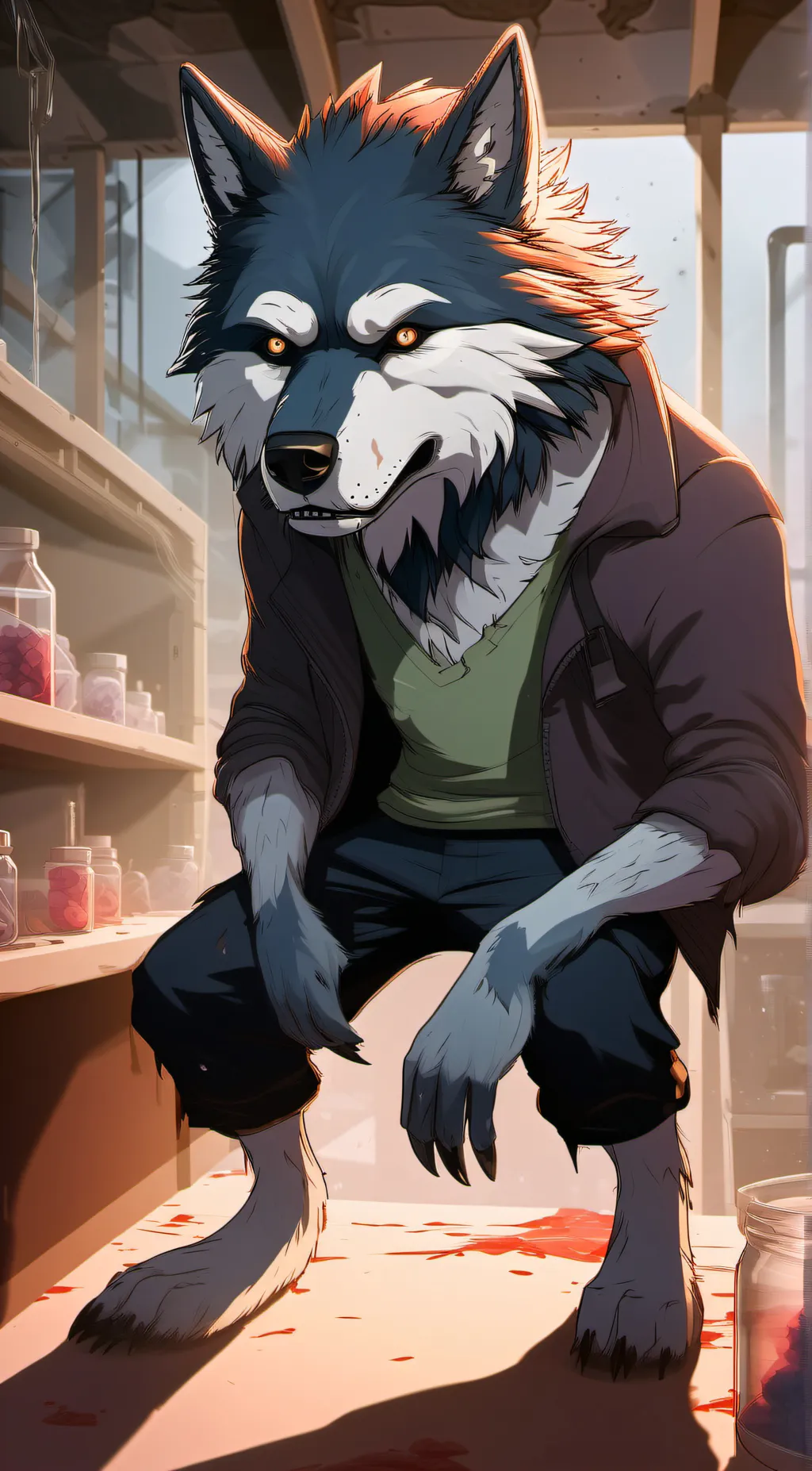 ai character: ... background