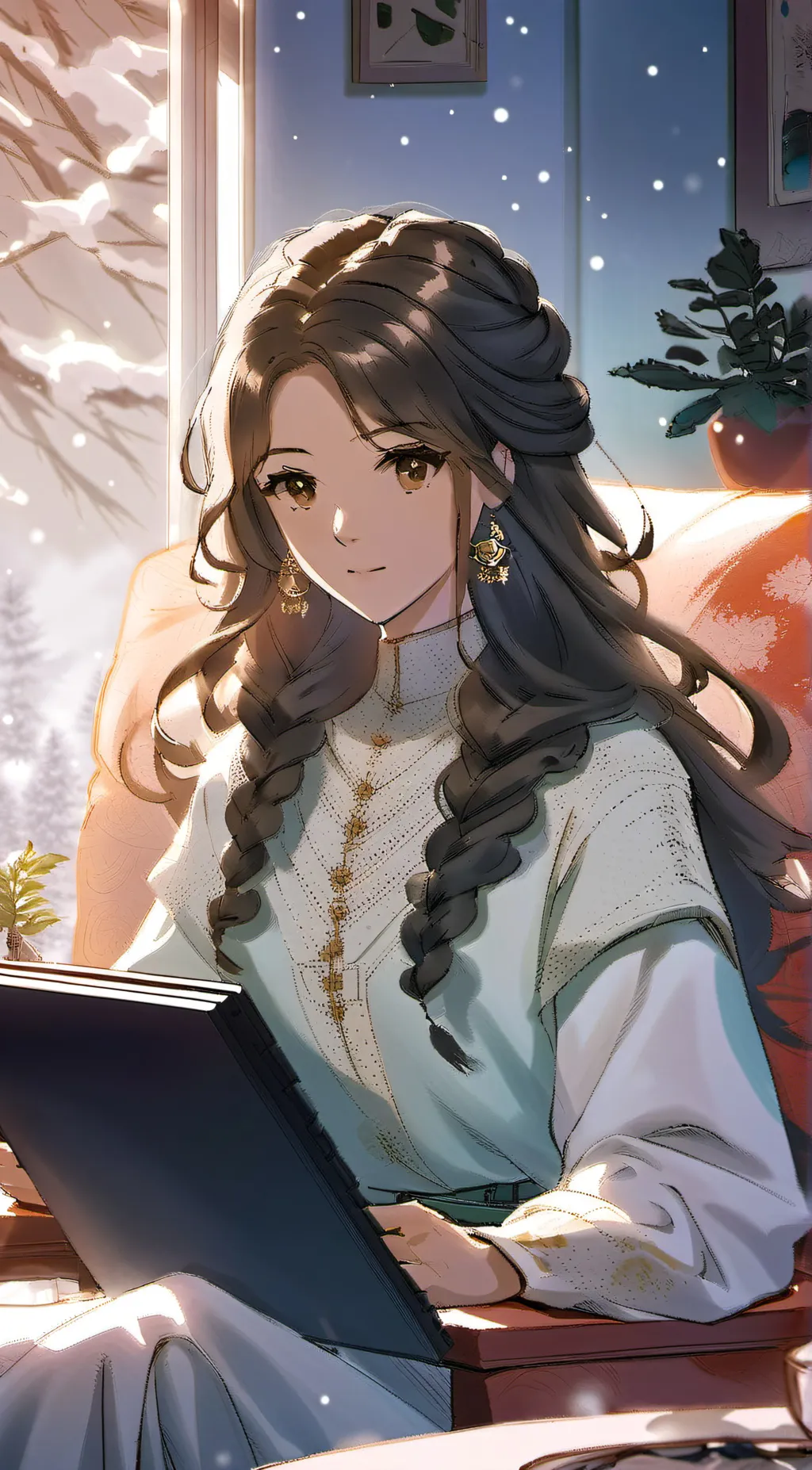 ai character: Emily  background