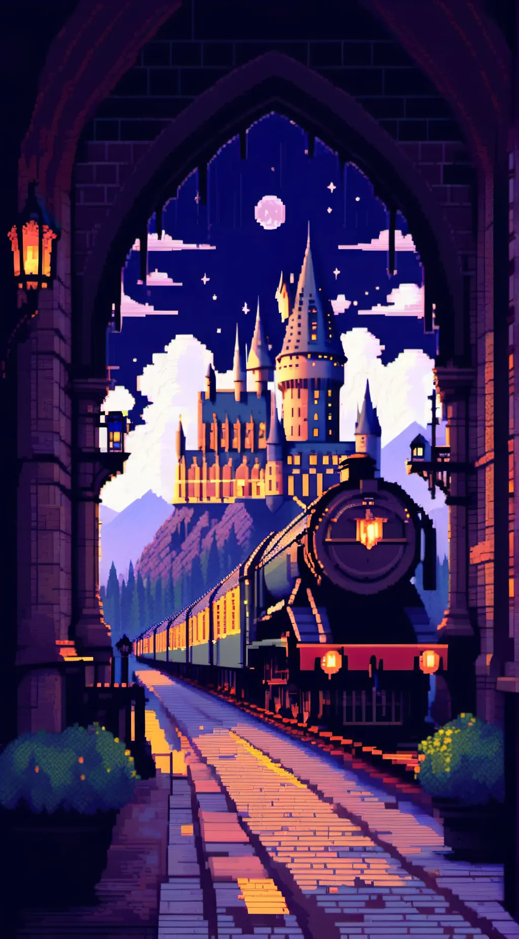 ai character: Harry Potter background