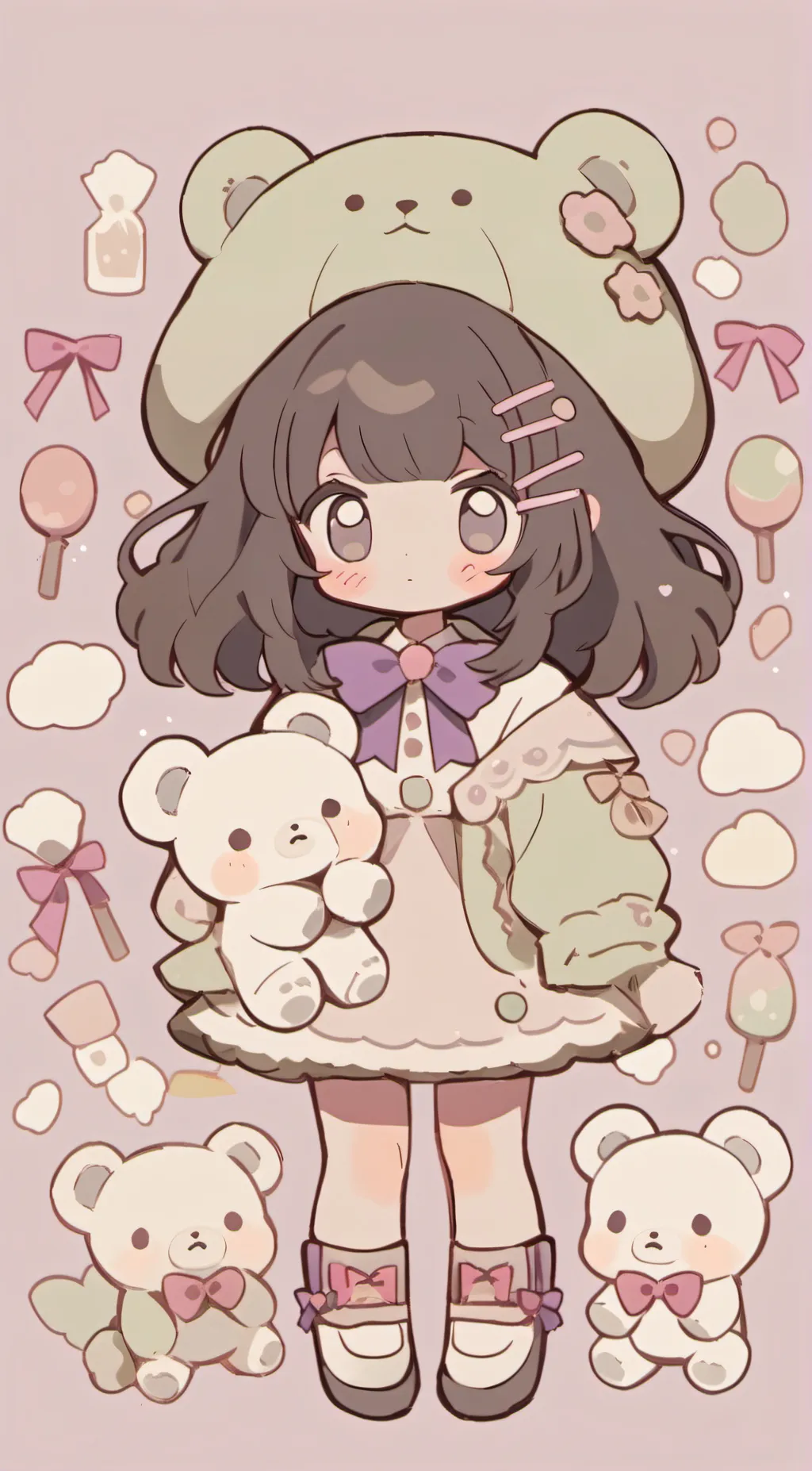 ai character: Jade background