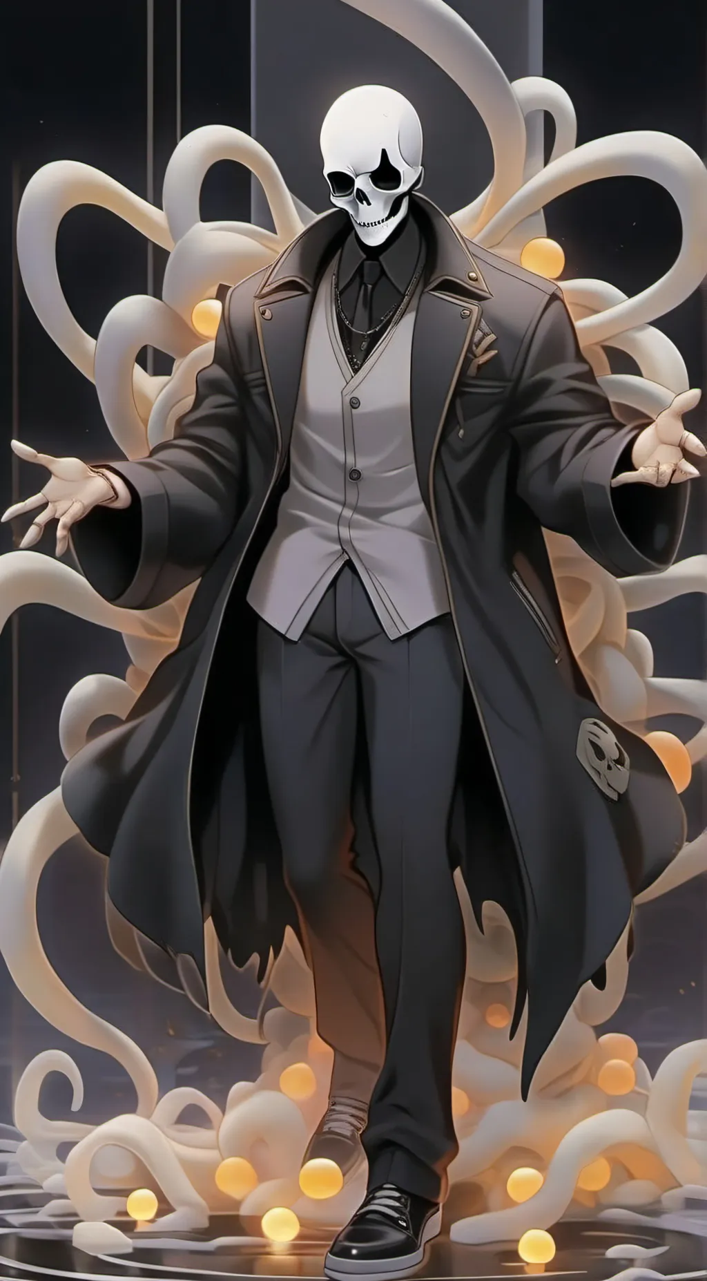 ai character: WG gaster background