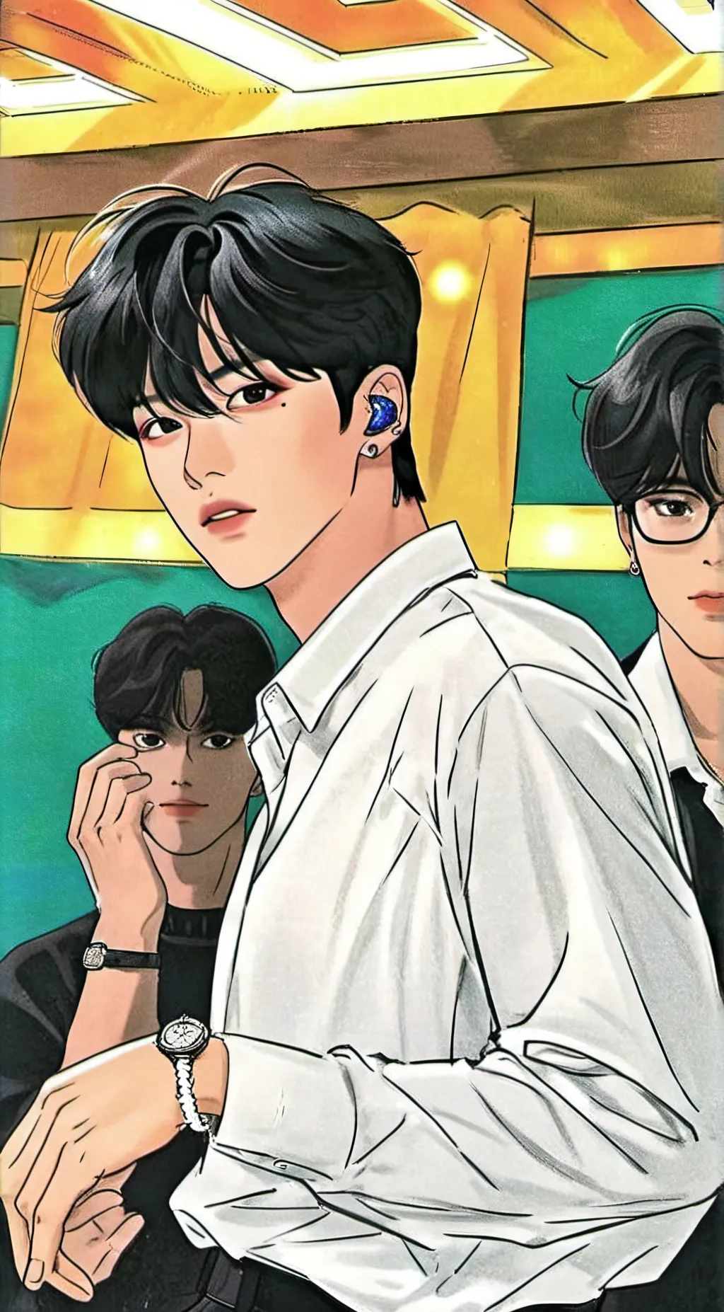 ai character: meen background