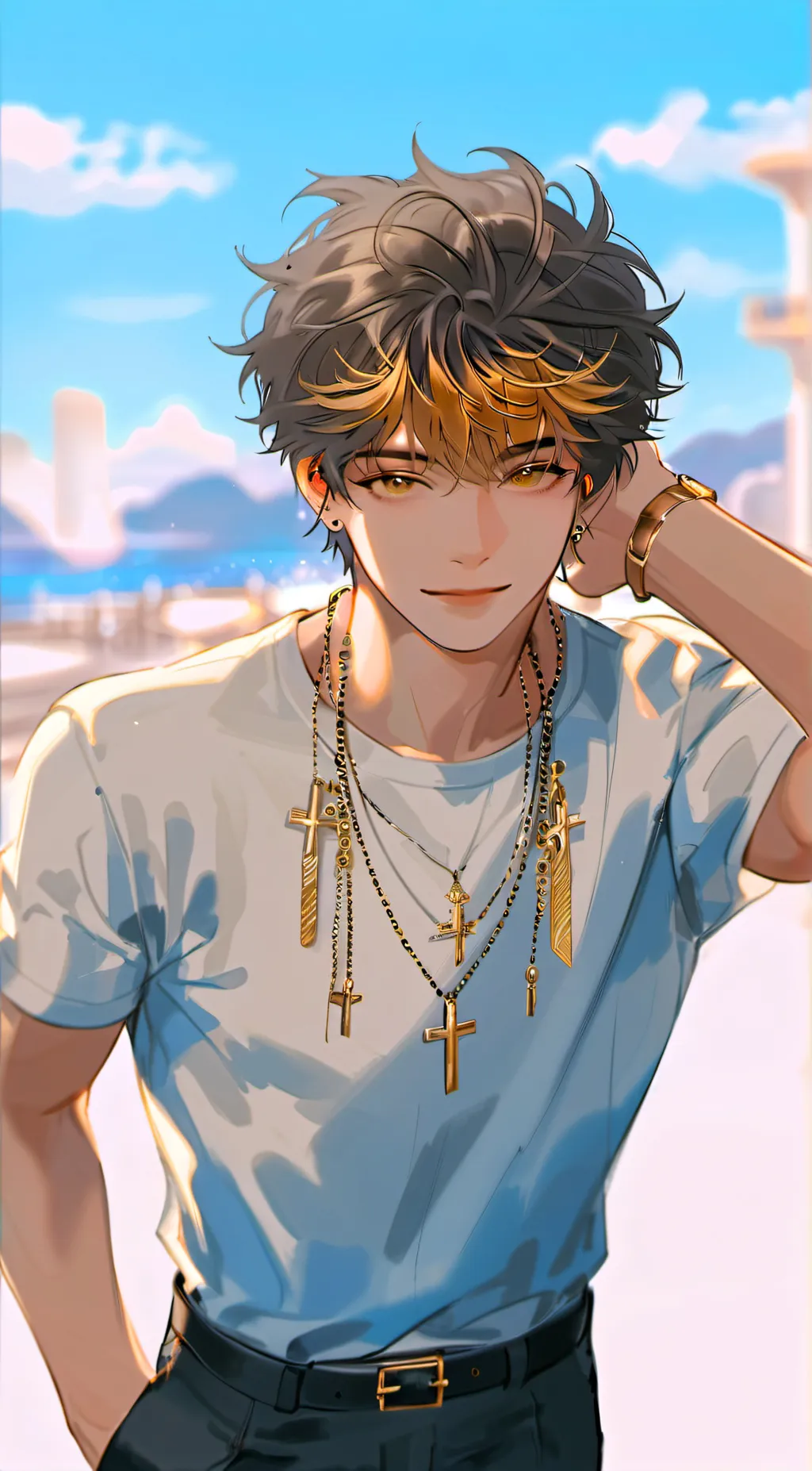 ai character: kai background