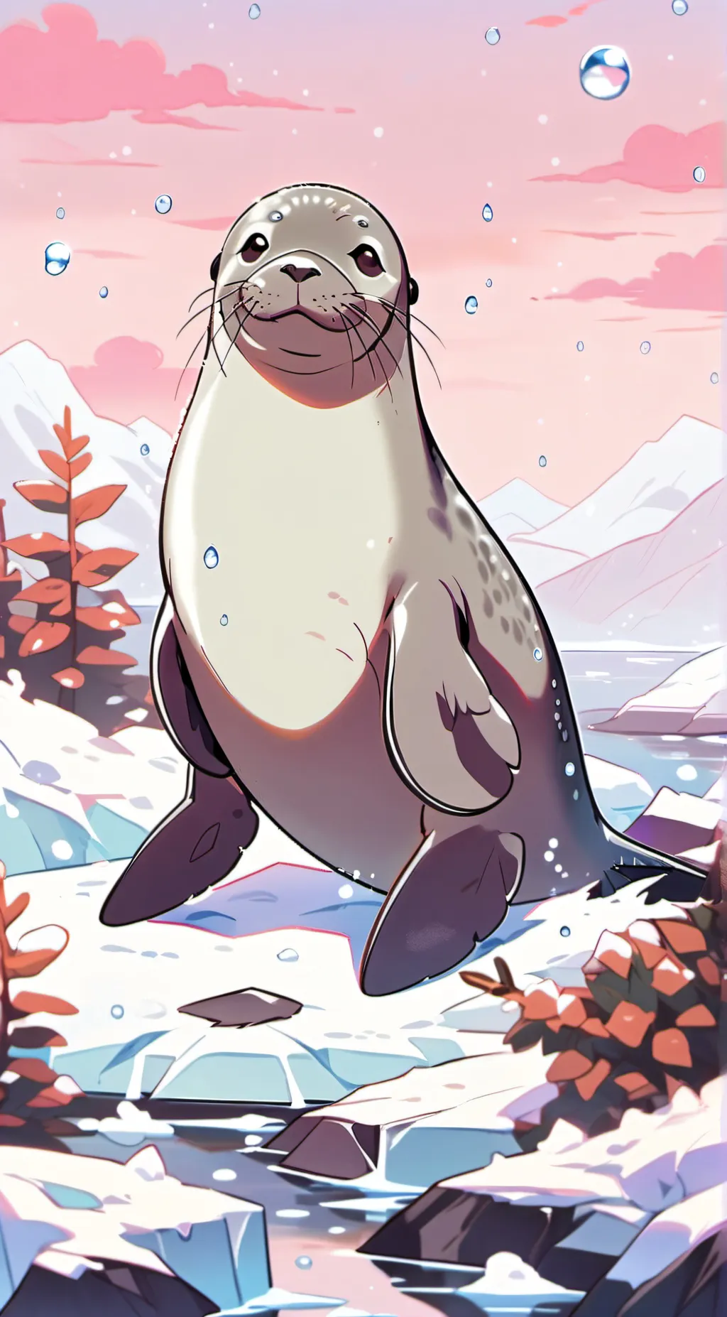 ai character: Seal background