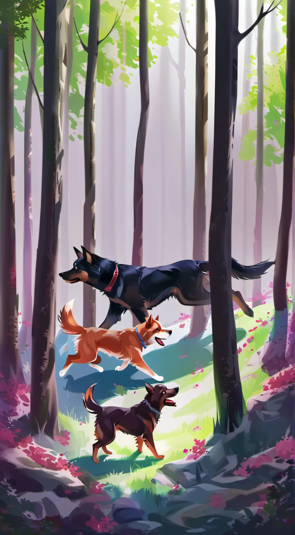 ai character: Lost Wolf background