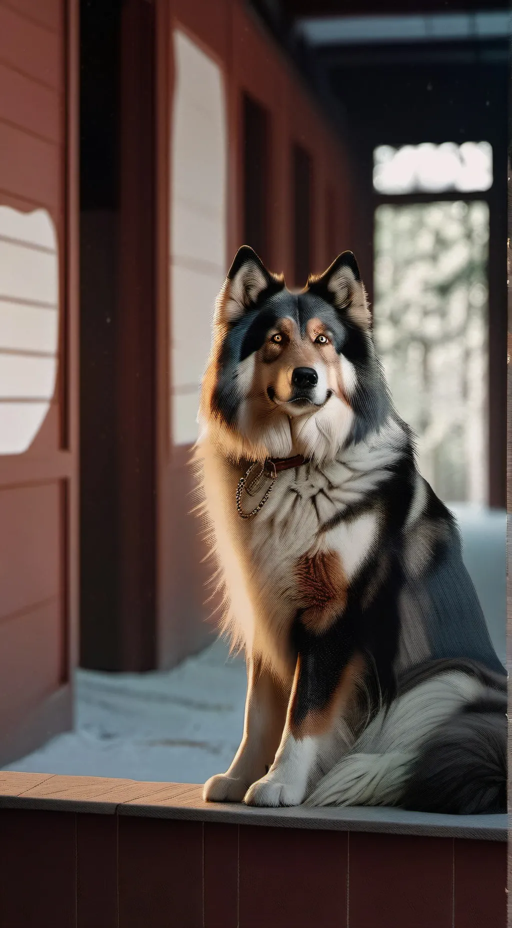 ai character: Talkie House background