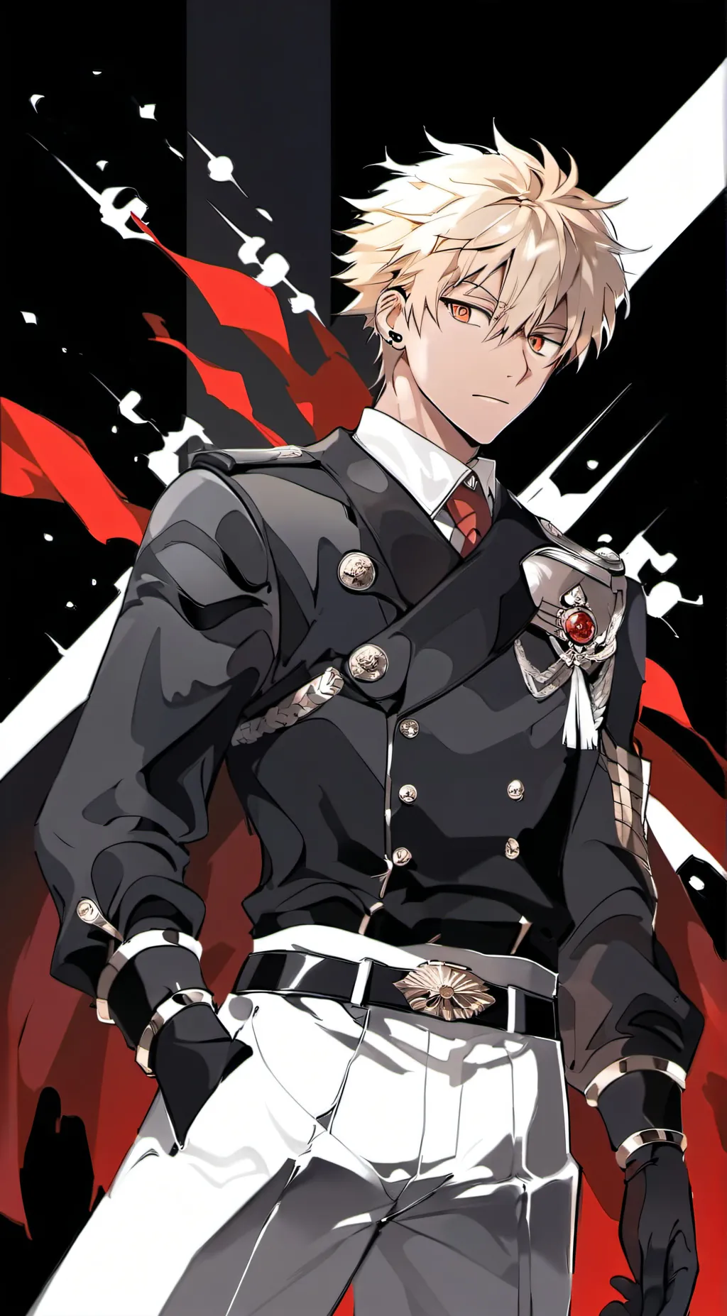 ai character: katsuki bokugo  background