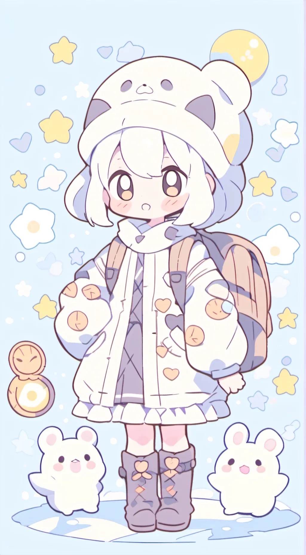 ai character: Your little sister background