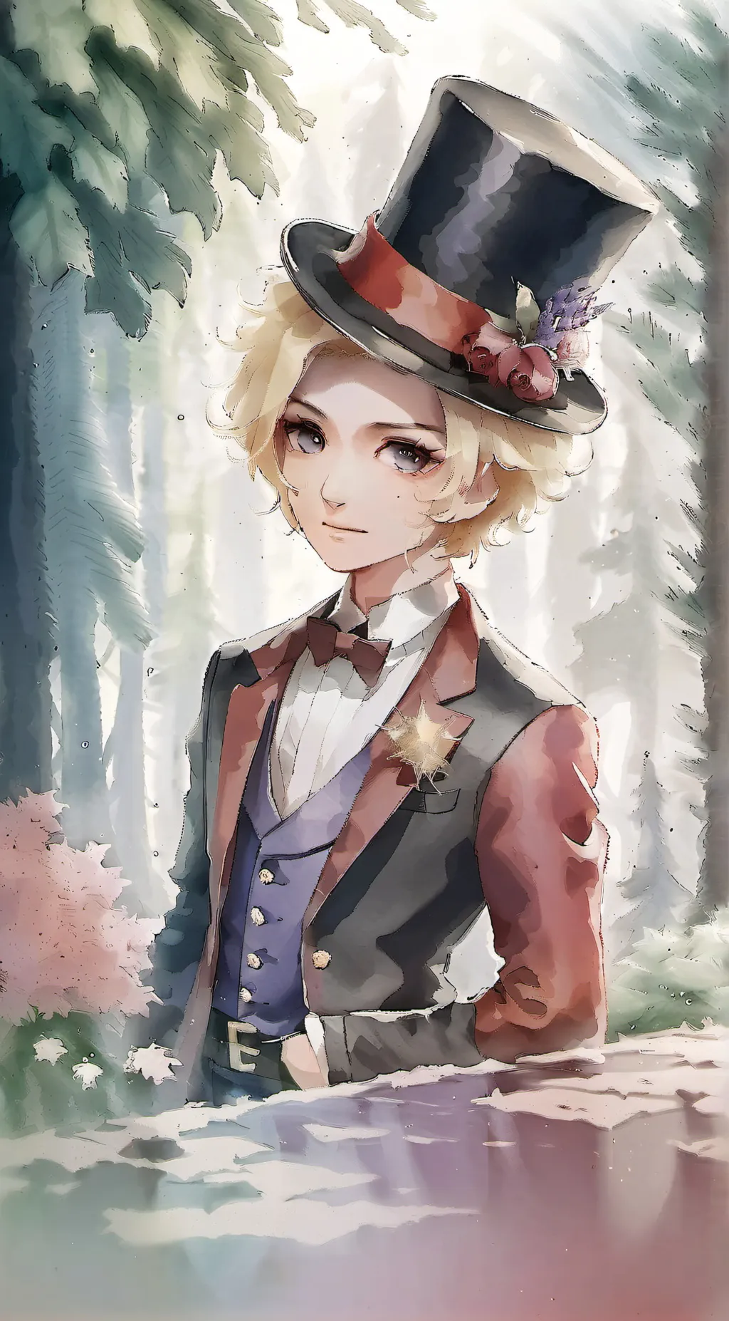 ai character: Valentino background