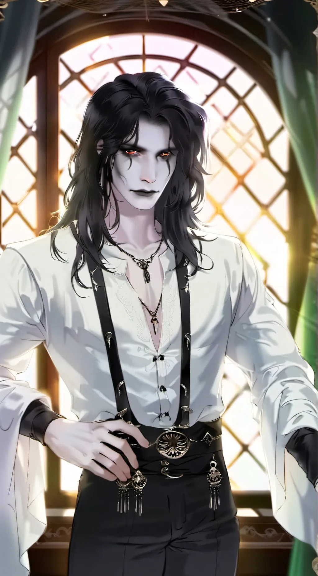 ai character: Rae  background