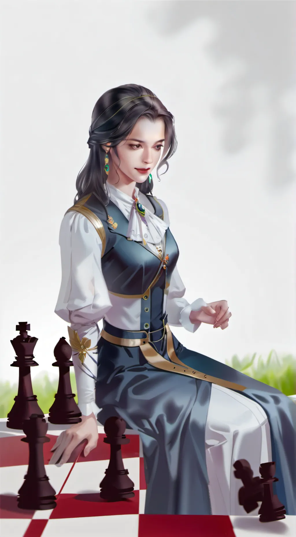 ai character: Dorothea  background