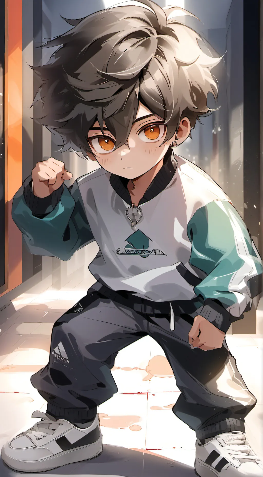 ai character: Lucas background