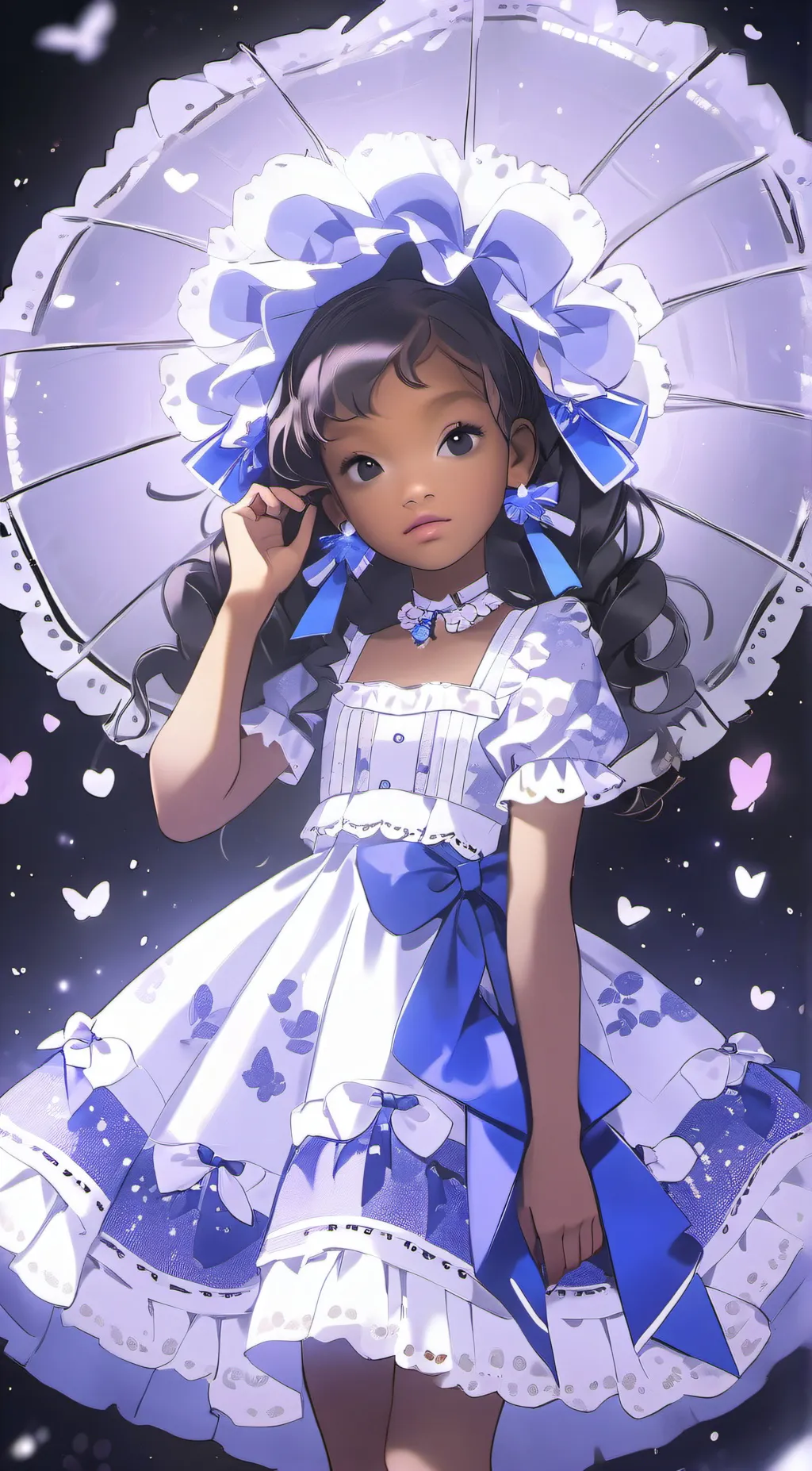 ai character: Iris background