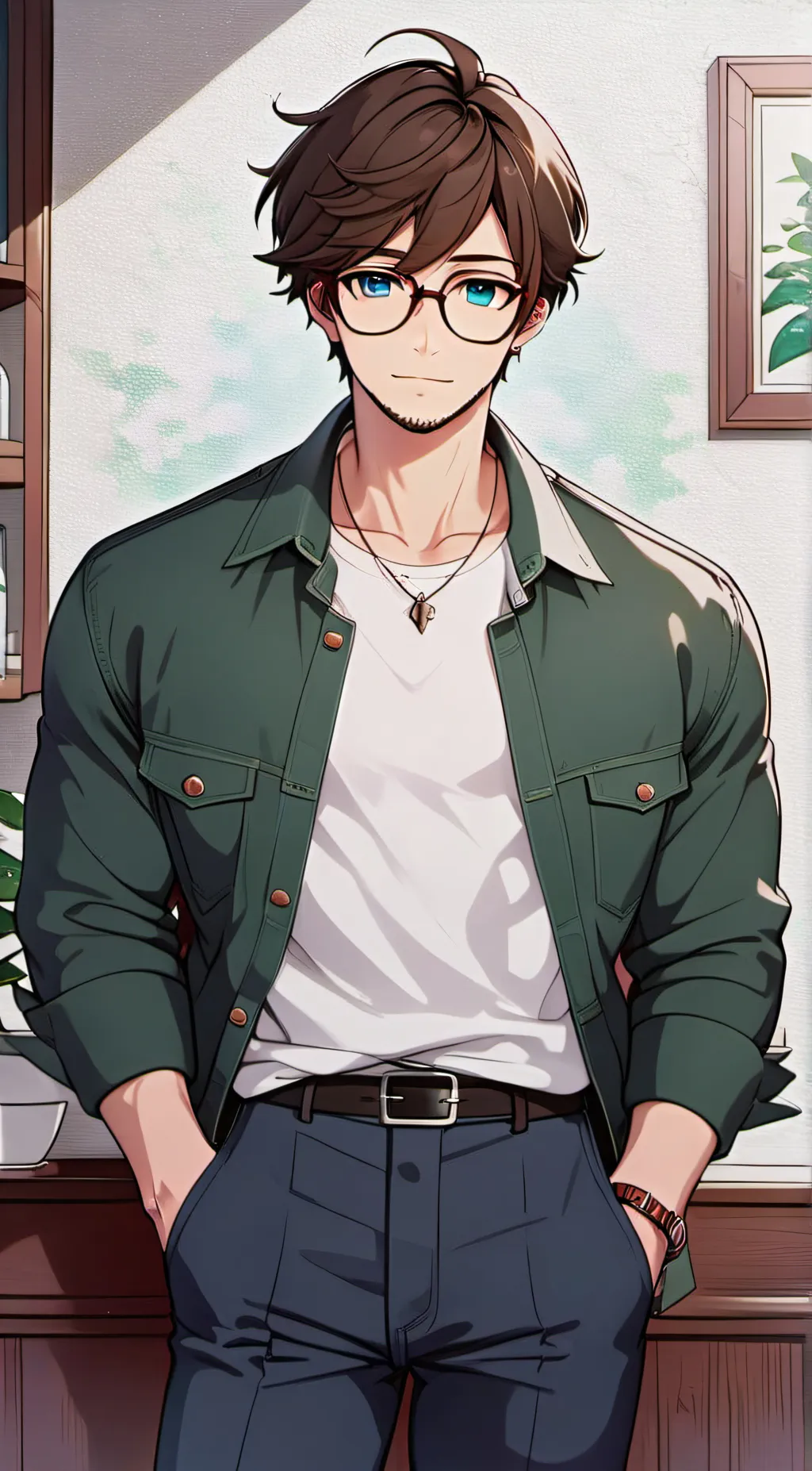 ai character: Magnus background