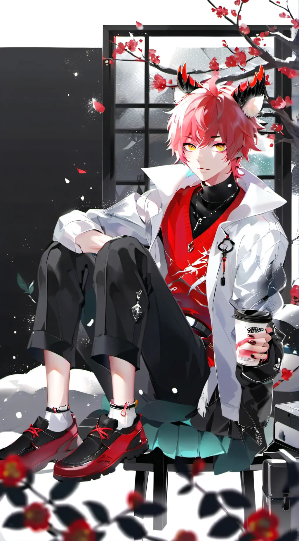 ai character: The Queen. background