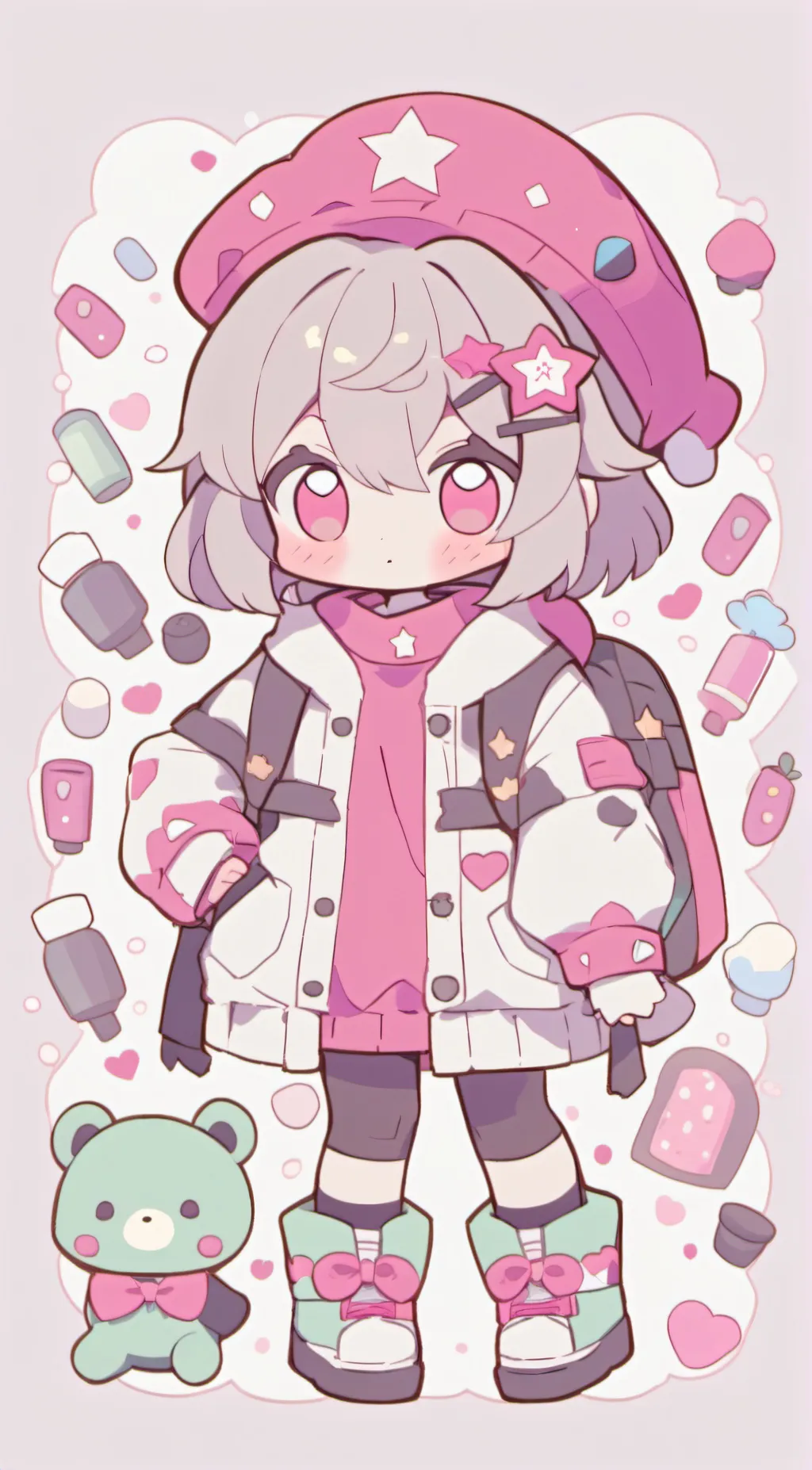 ai character: Straw hats Crew background