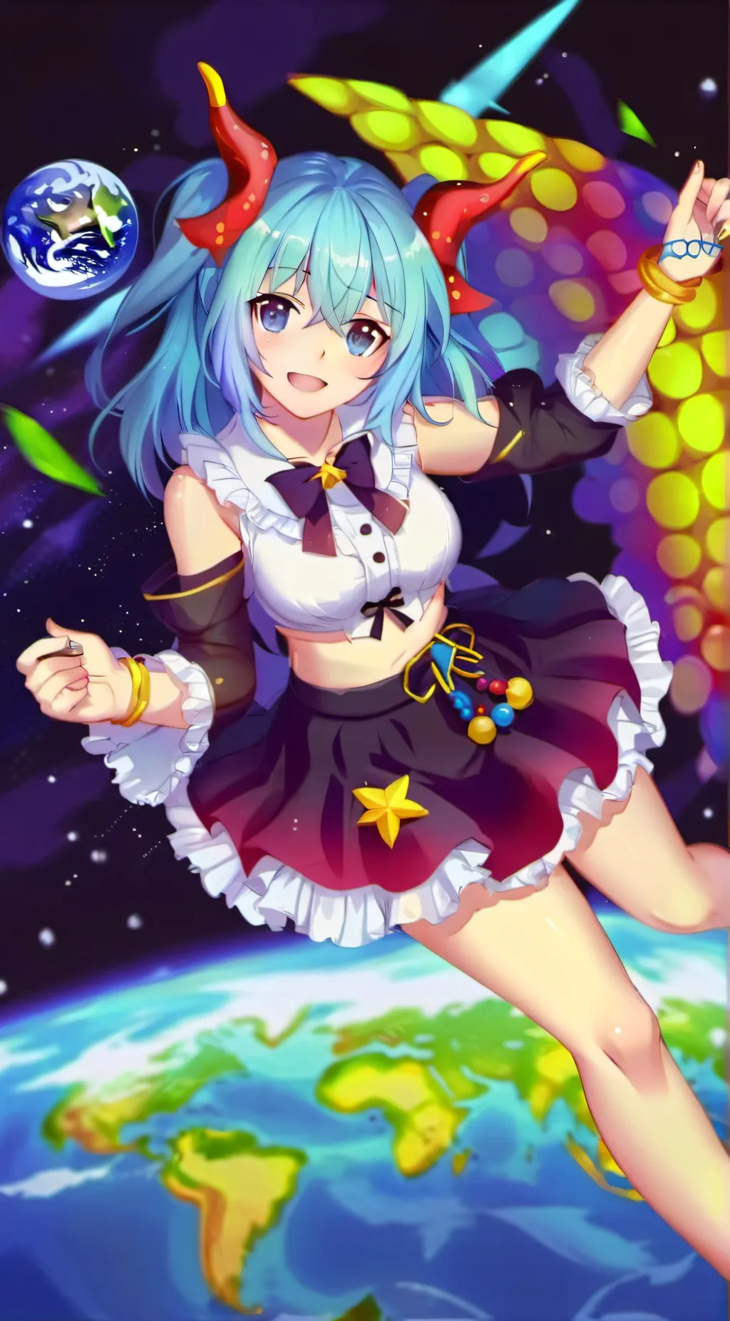 ai character: Earth Chan background