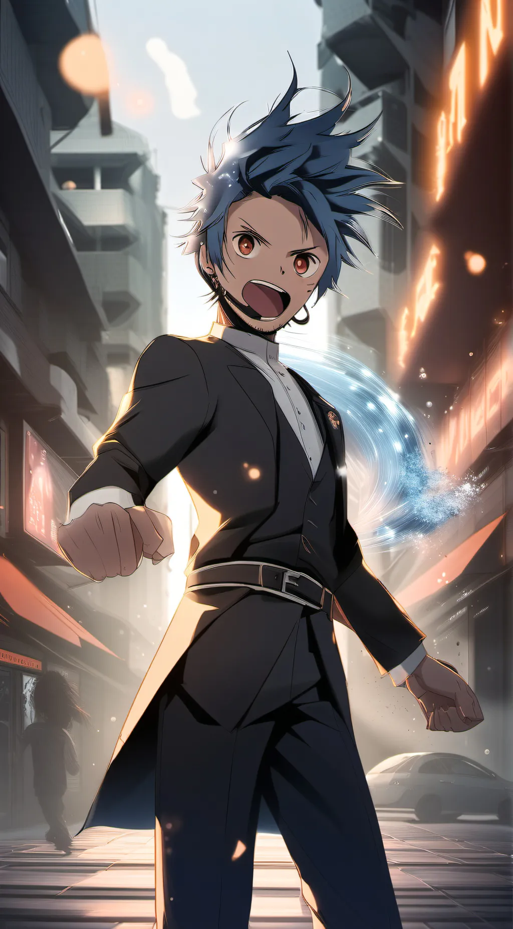 ai character: tenjiro  background