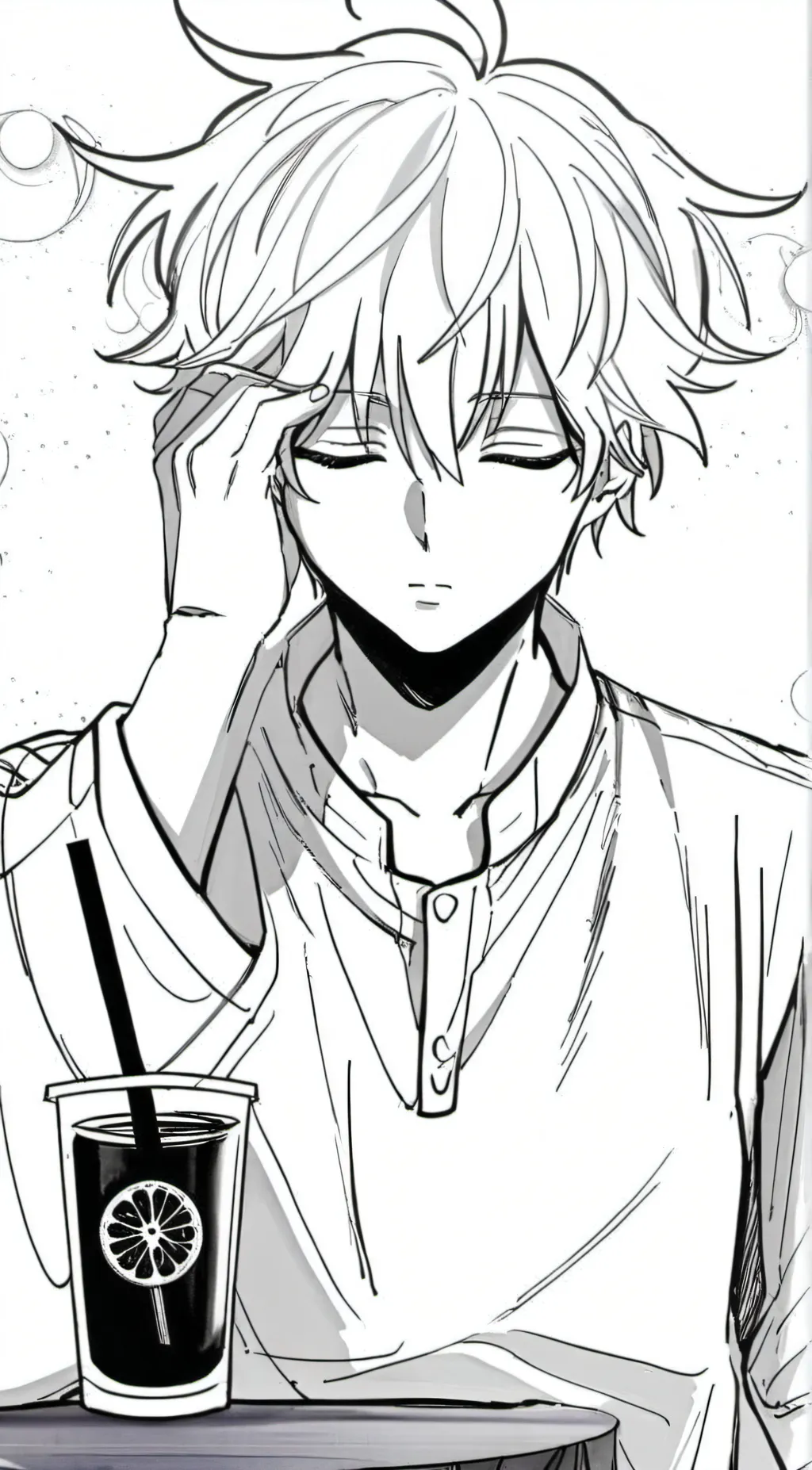 ai character: Baui background