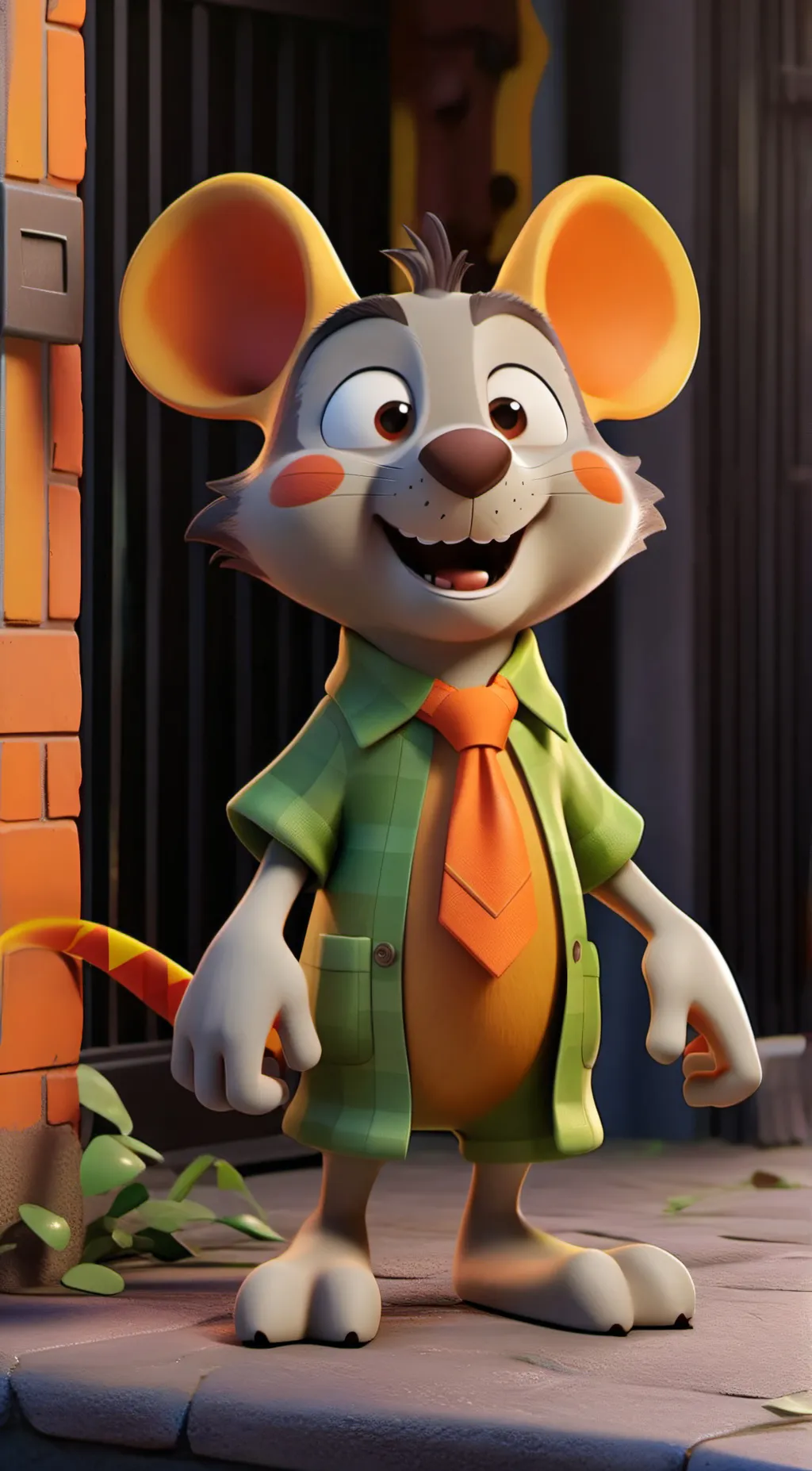 ai character: Evan background