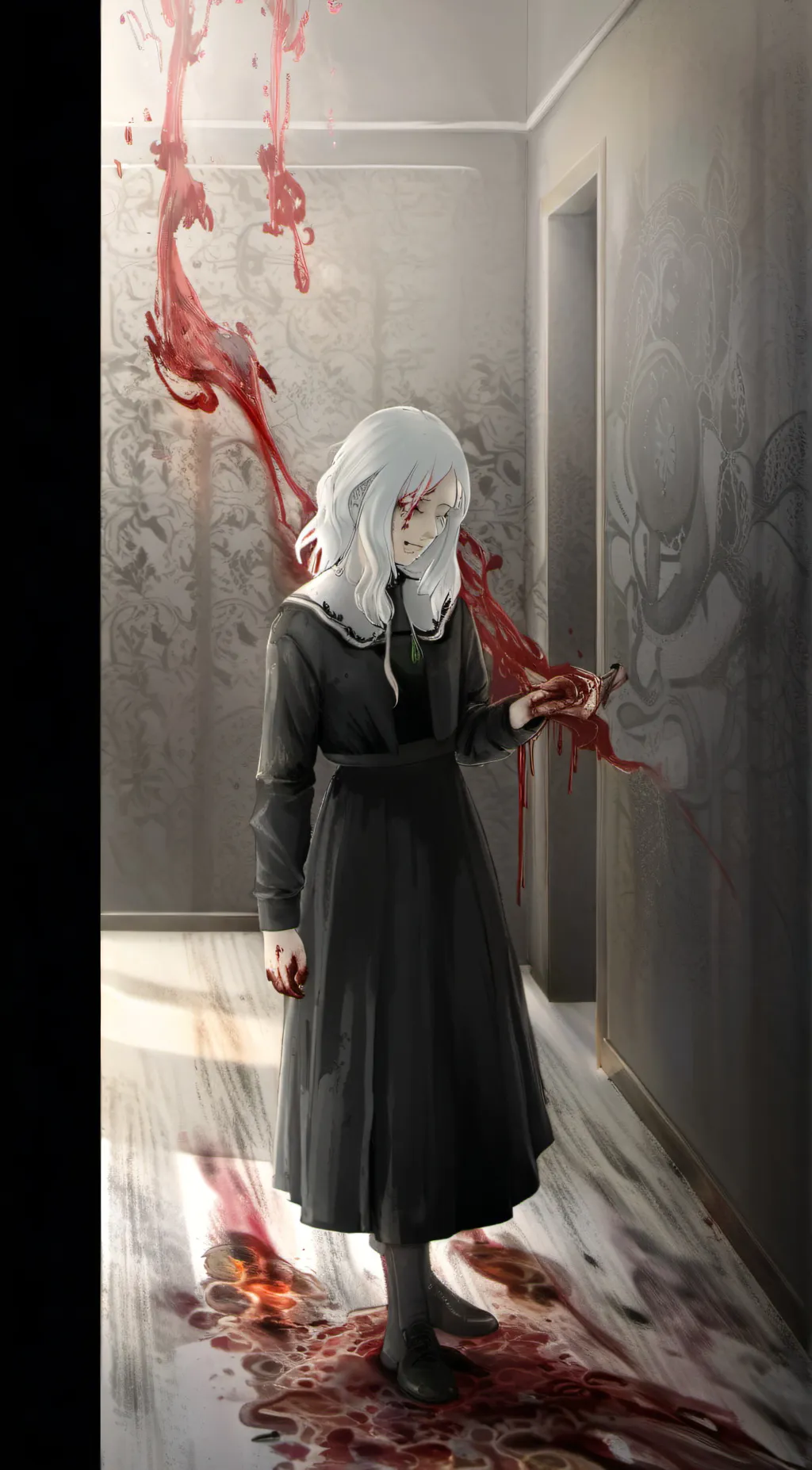 ai character: Kagami background