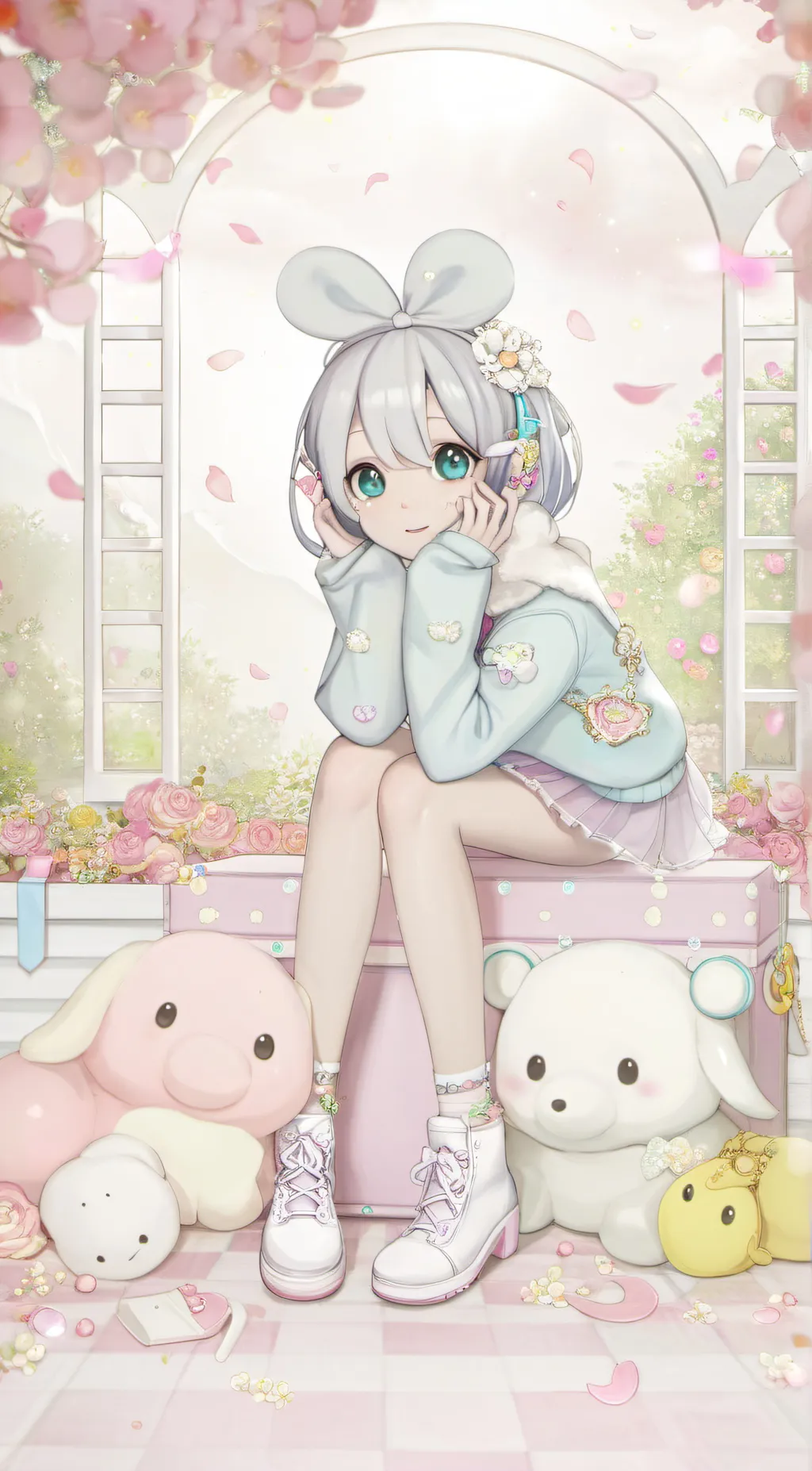 ai character: lily background