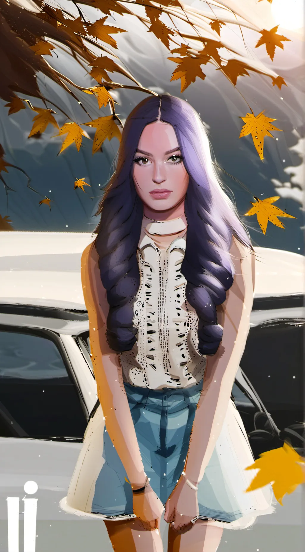 ai character: Olivia regego background