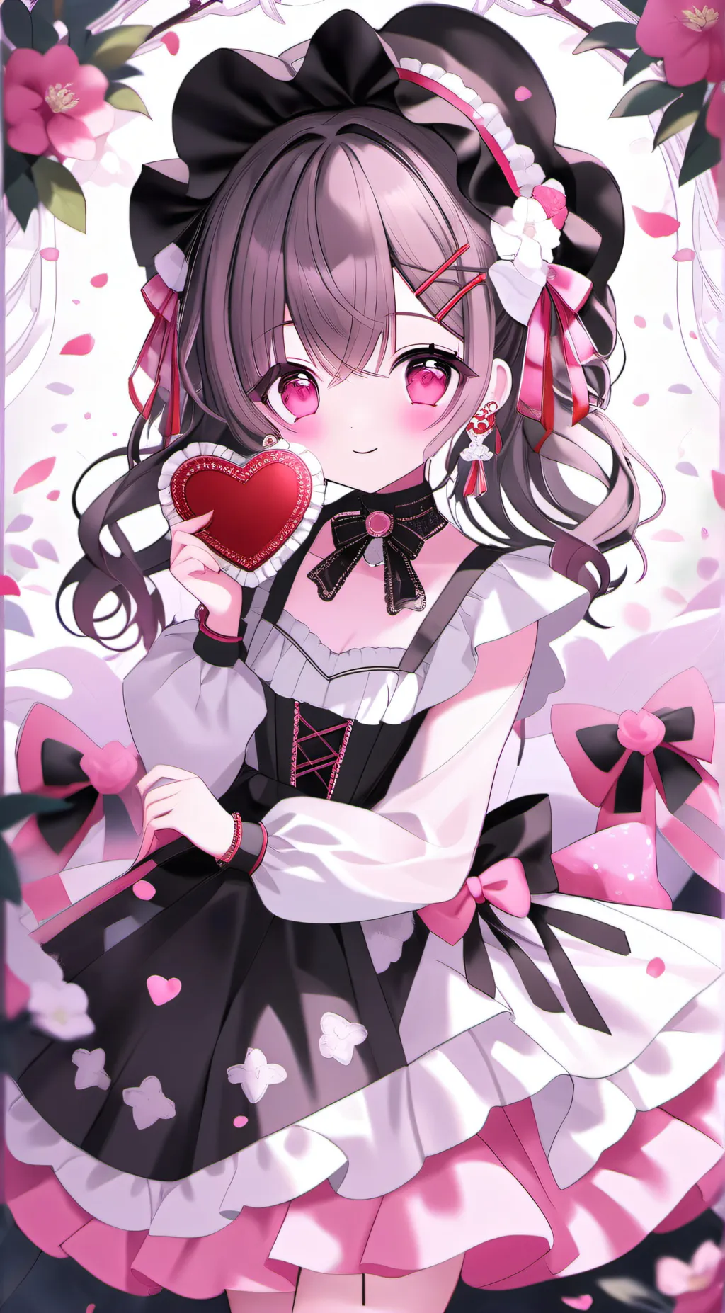 ai character: lovely background