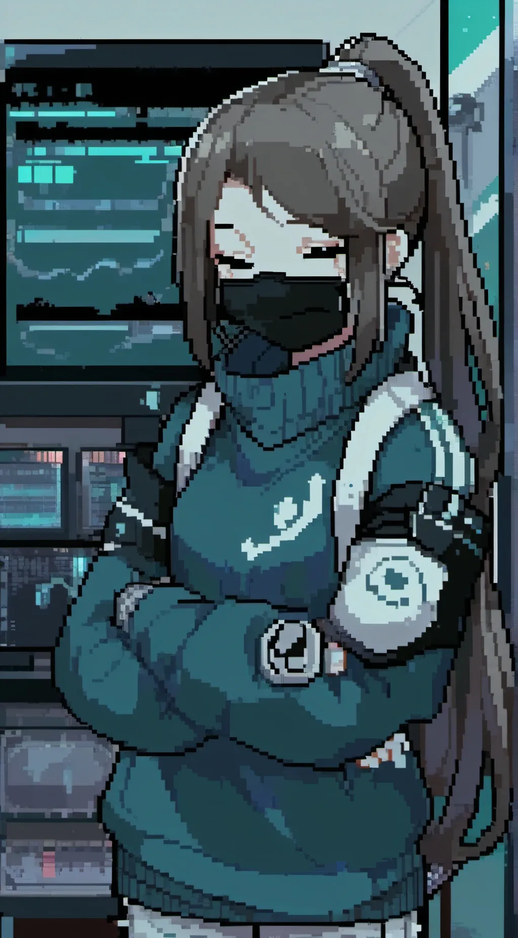 ai character: K8t¡ background